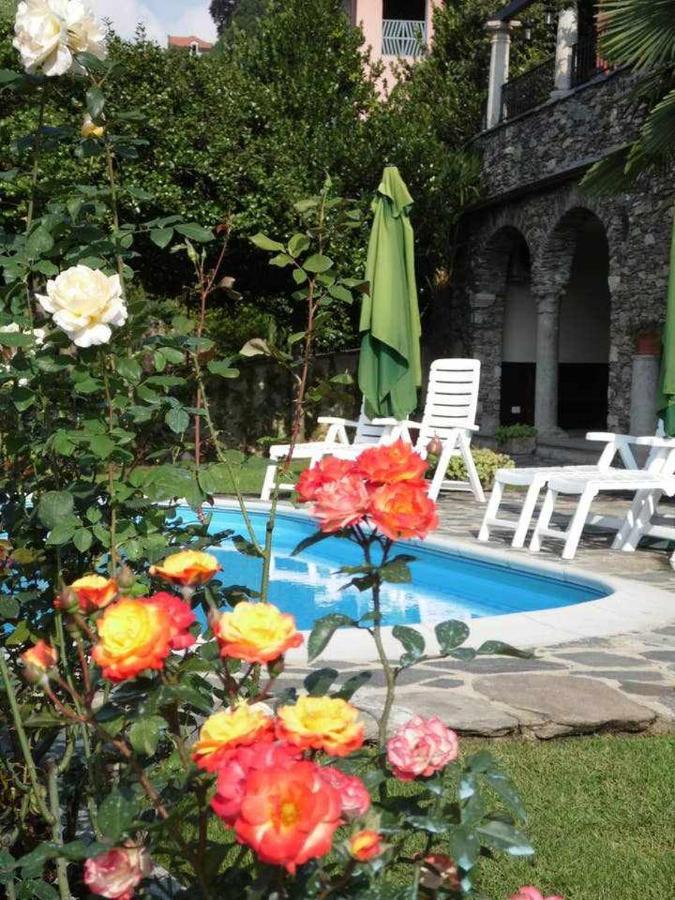 Domus Cusiana Complesso Vista Lago E Piscina Miasino Exterior foto